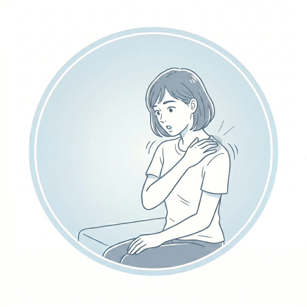 無意識に力が入っている場所やクセに気づく