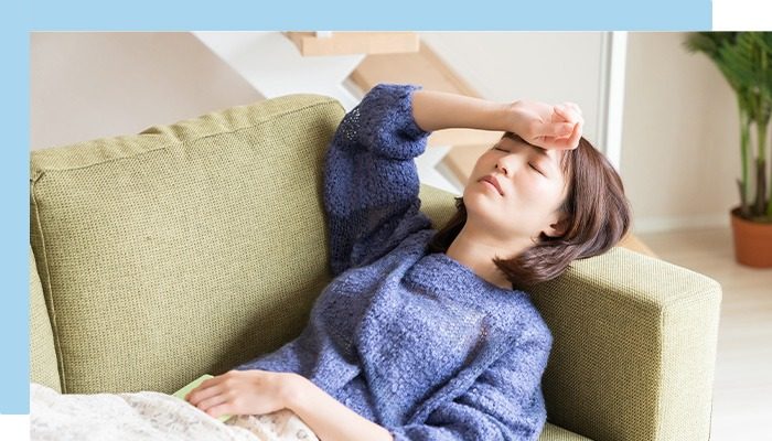 疲れている女性